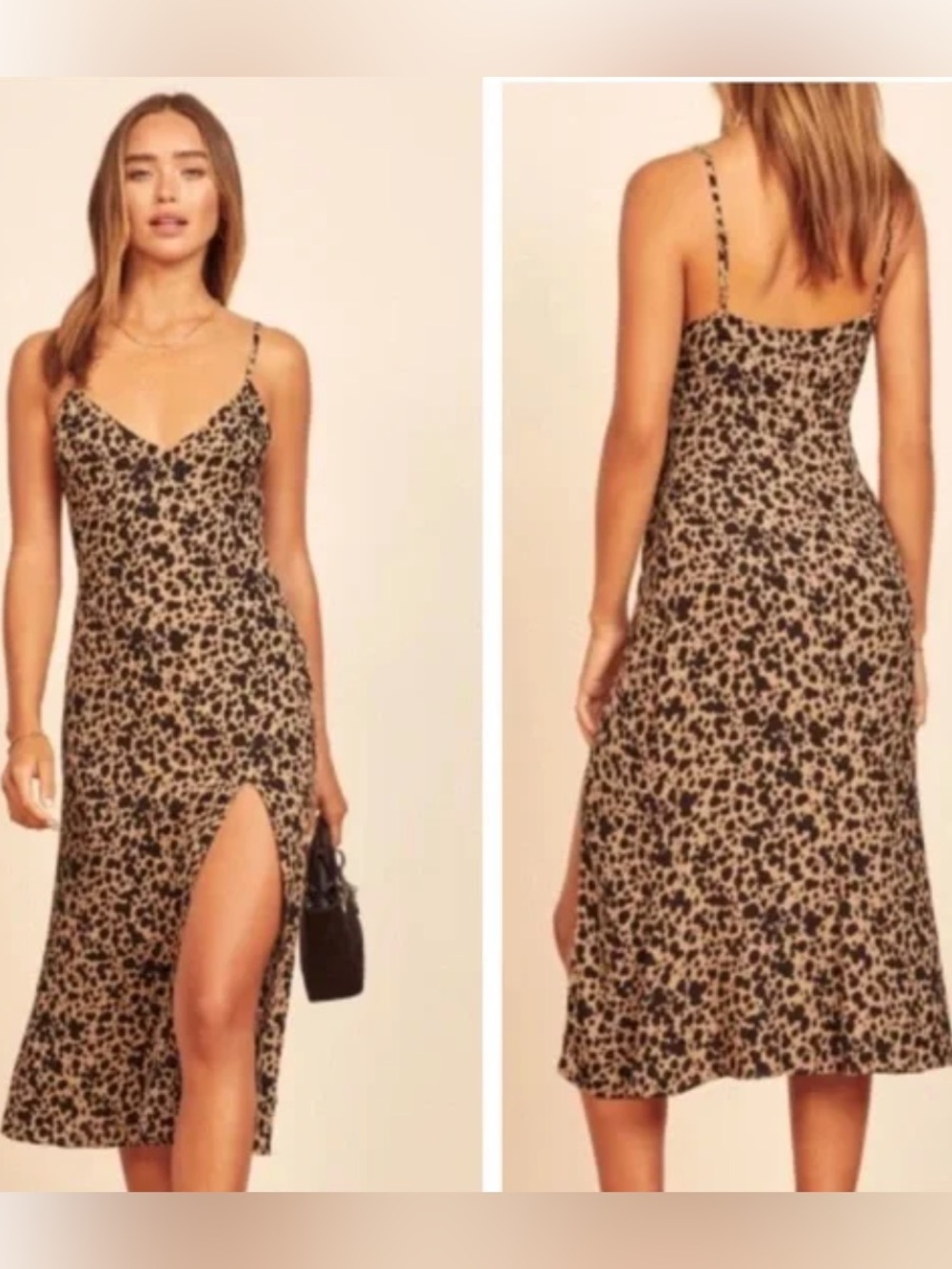 REFORMATION Crimini Slipdress In Blitz Size 2